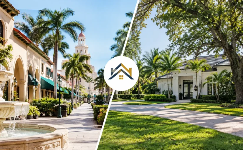 Coral Gables versus Pinecrest Living Compared